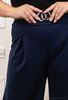 Immagine di CURVY GIRL  NAVY BLUE TROUSERS WITH BELT